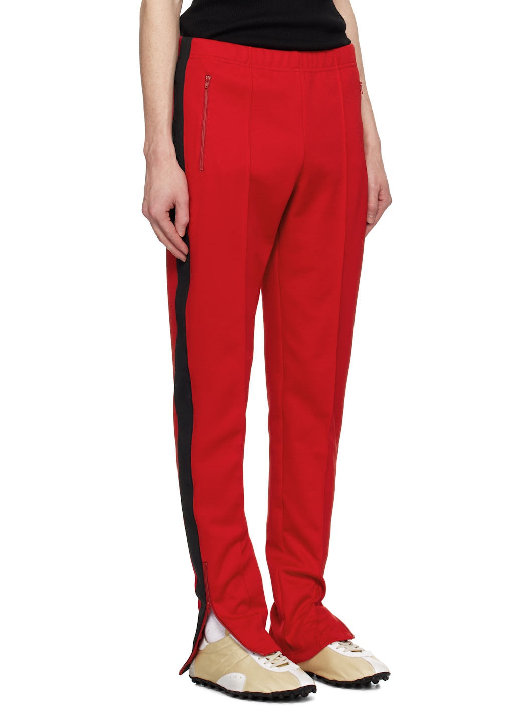 Red Striped Sweatpants - 2