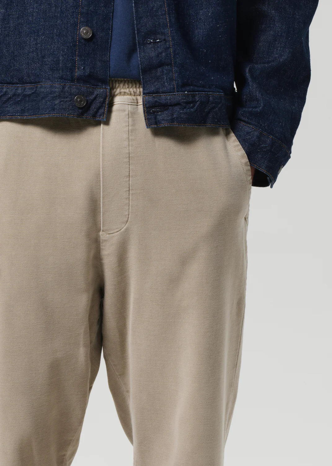 Pull on Pant Vintage Stone - 3