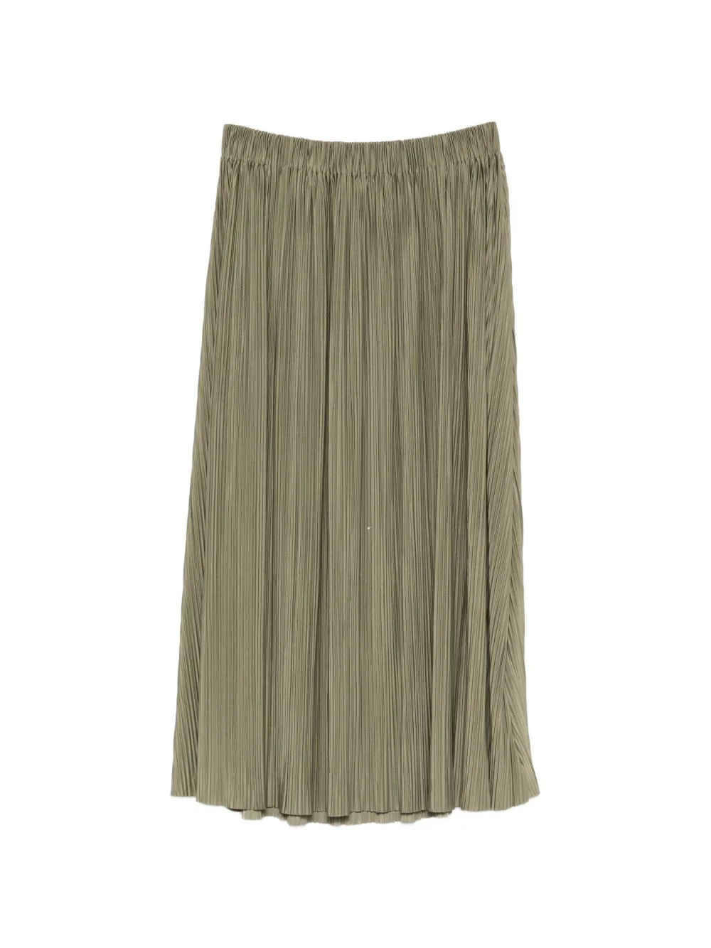 pleated midi skirt - 1