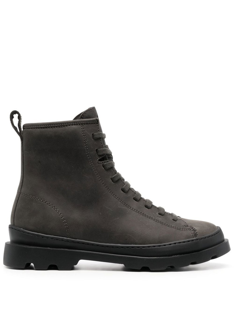 lace-up leather boots 1