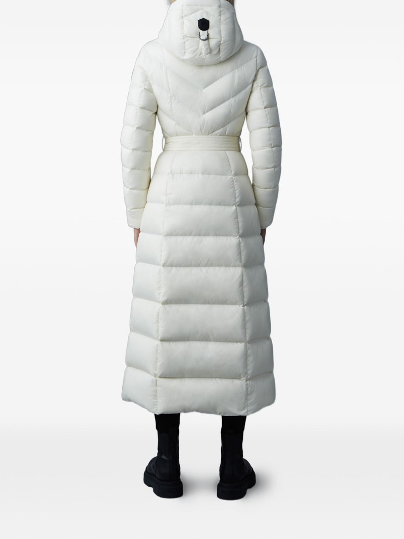 CANILA-R hooded belted jacket 4