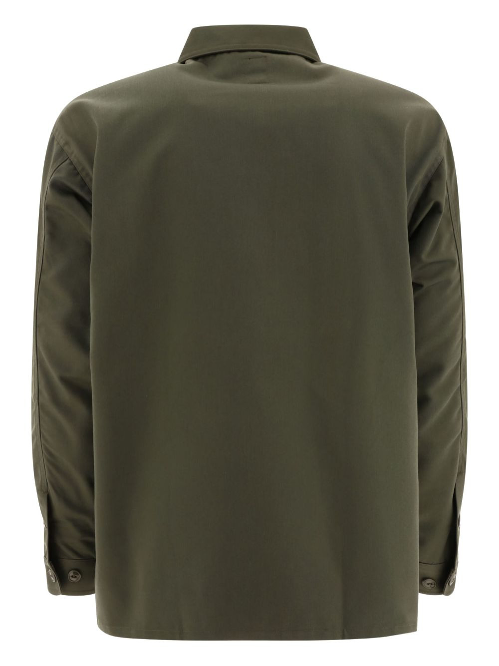patch-pocket button-up shirt - 2