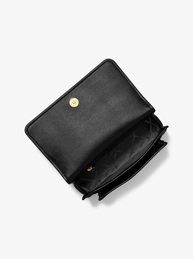 MICHAEL KORS Claire Large Pebbled Leather Shoulder Bag outlook