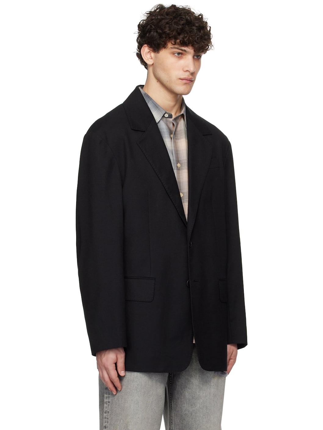 Black Tricky Blazer - 2