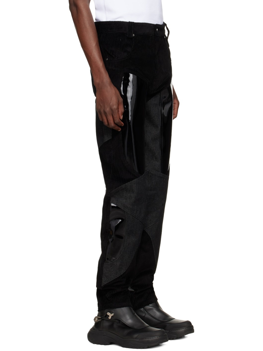 Black Jun Trousers - 2