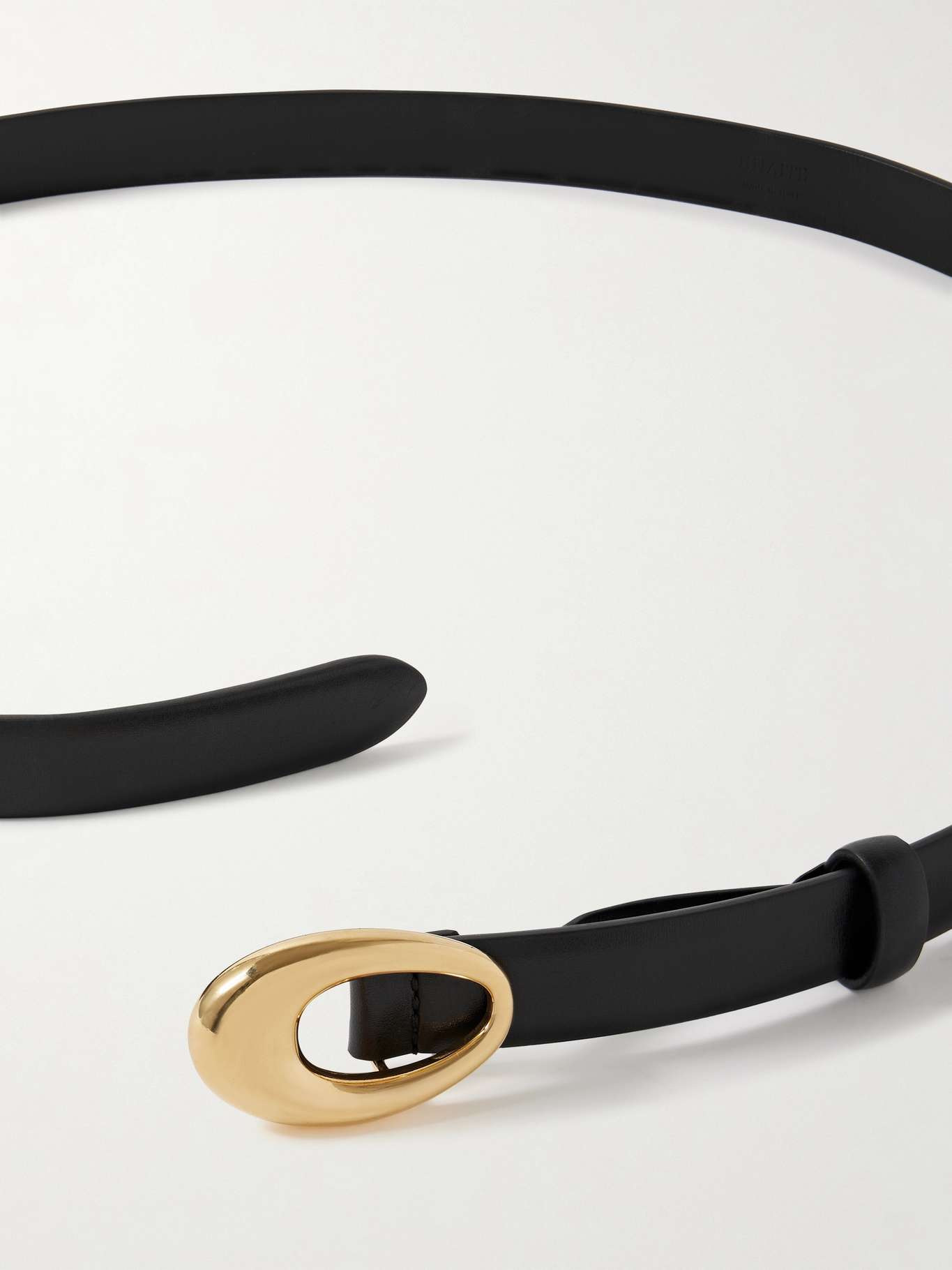 Olivia leather belt Black - 3