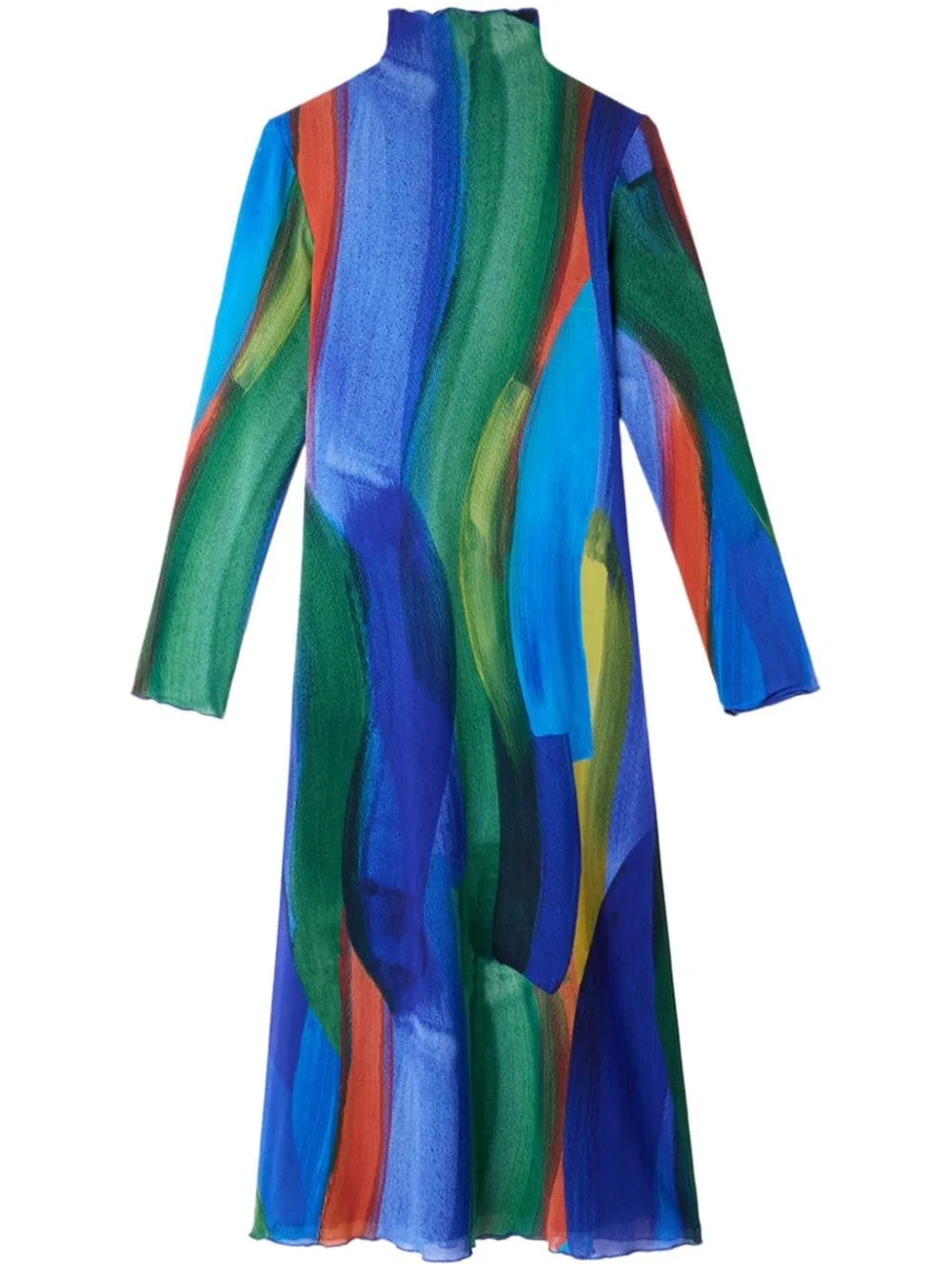 Pennellata midi dress - 1