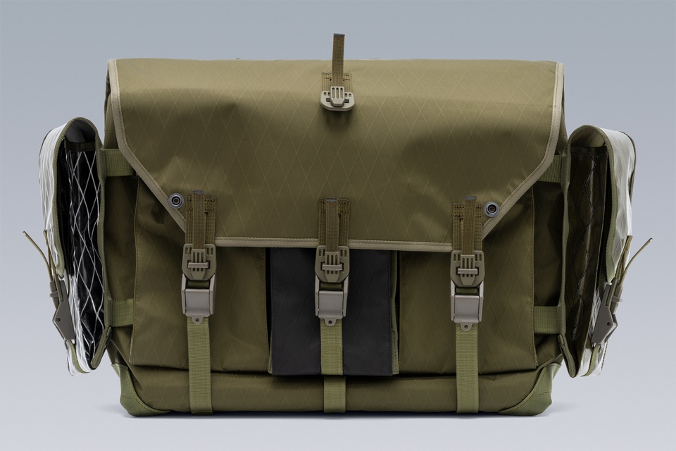 ACRONYM 3A-5 Messenger Einsatztasche Olive | REVERSIBLE