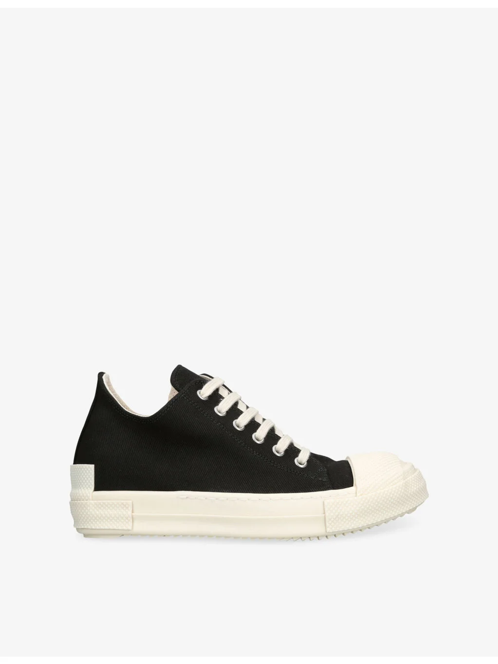 Chunky Canvas Trainers - 1