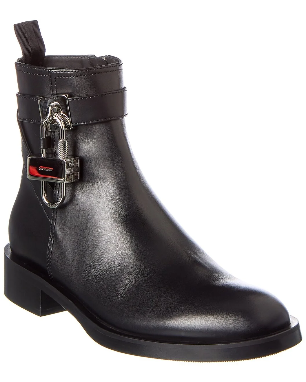 Givenchy Lock Leather Bootie - 1