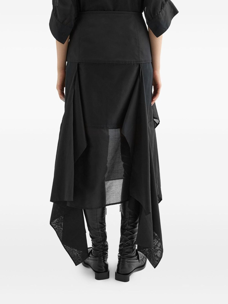 panelled midi skirt 4