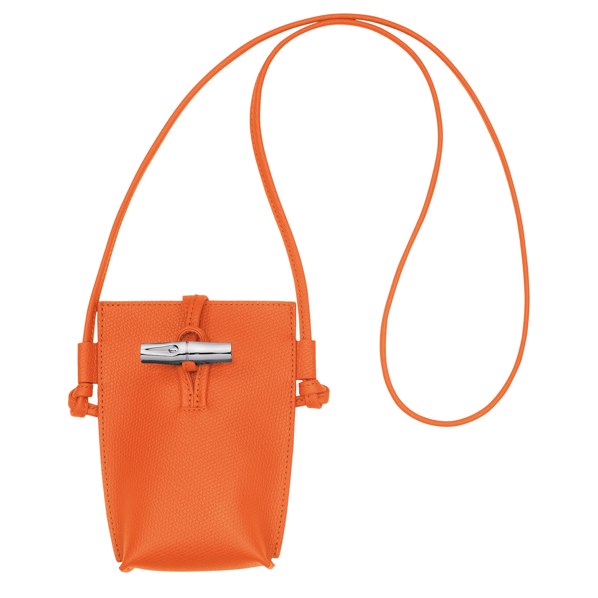 Le Roseau Phone case Orange - Leather - 1