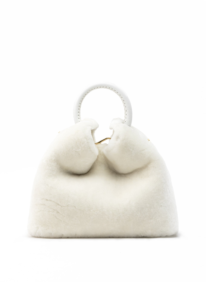 Baozi Shearling Montone White 1