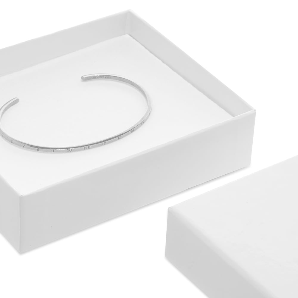 Maison Margiela Number Logo Slim Bangle - 3