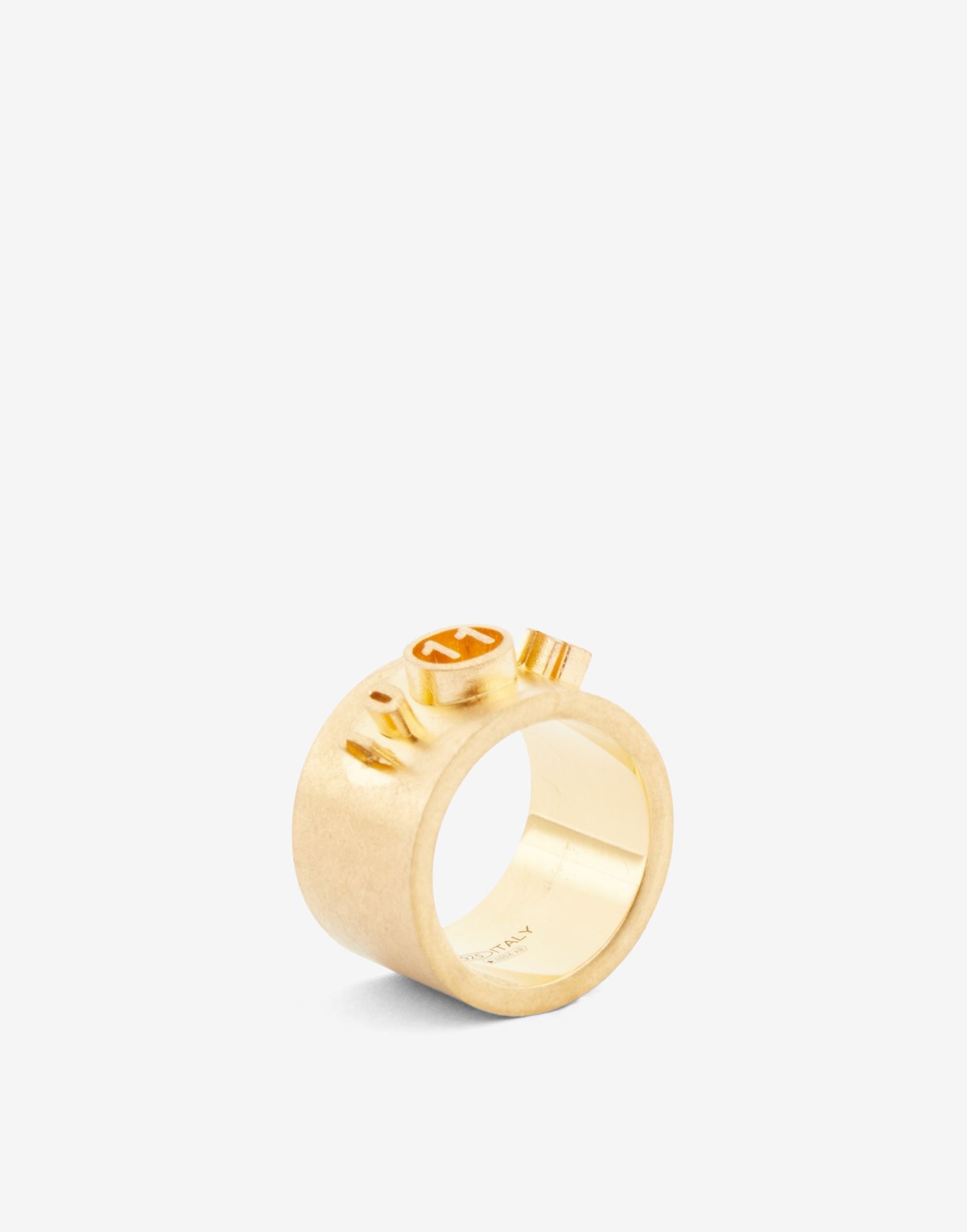 Numerical logo wide ring - 3