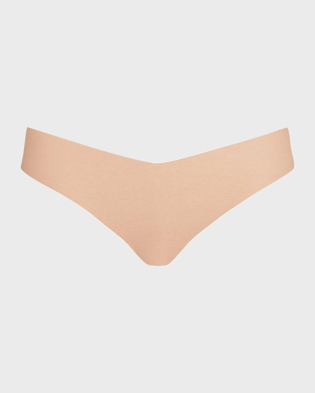 Low-Rise Cotton Thong - 1