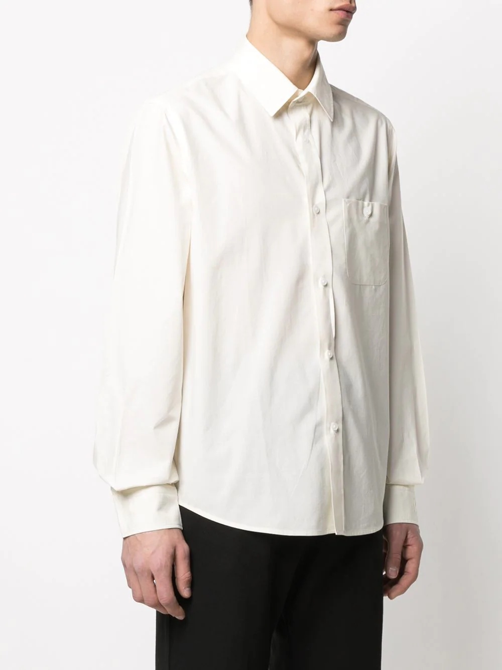 embroidered logo shirt - 3