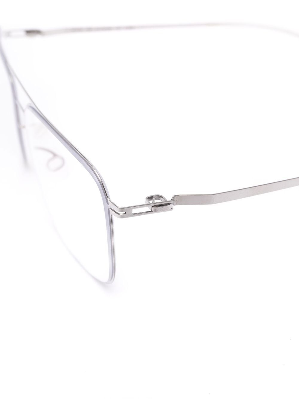 square-frame glasses - 3