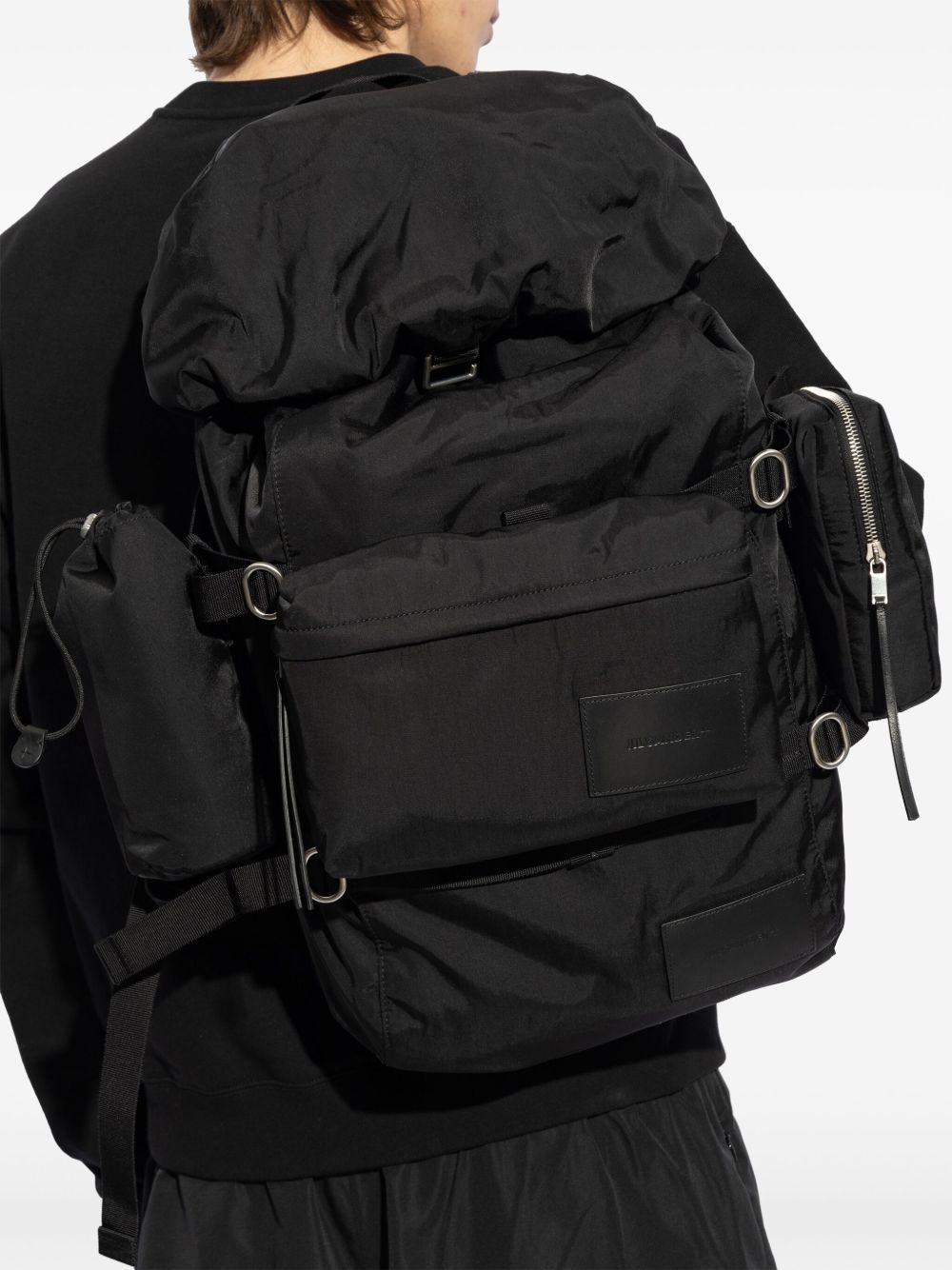logo-patch backpack - 2