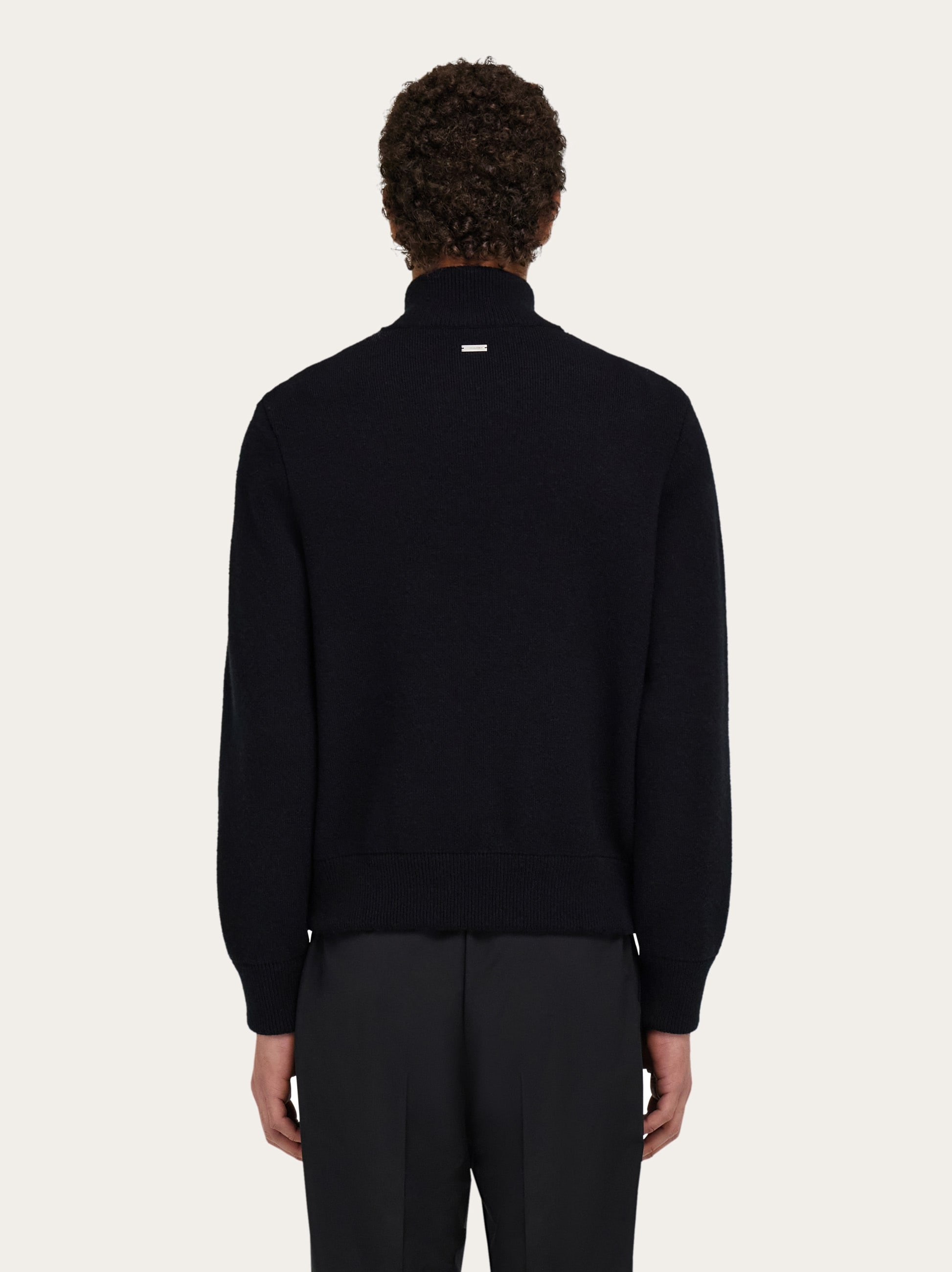 Knitted bomber jacket - 3
