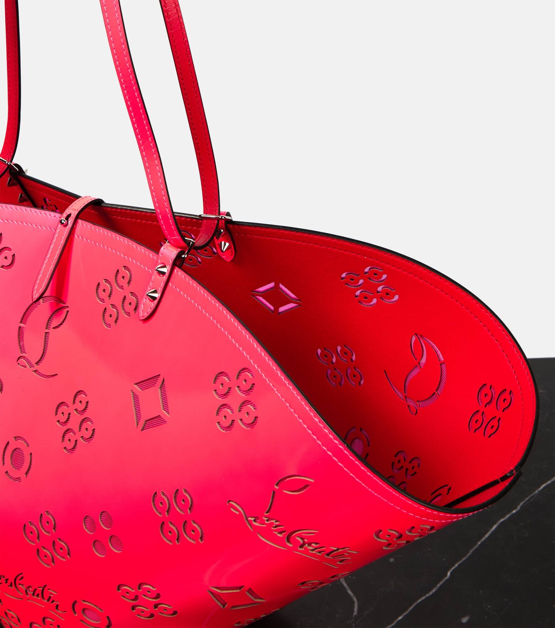 Loubifever Medium patent leather tote bag - 3
