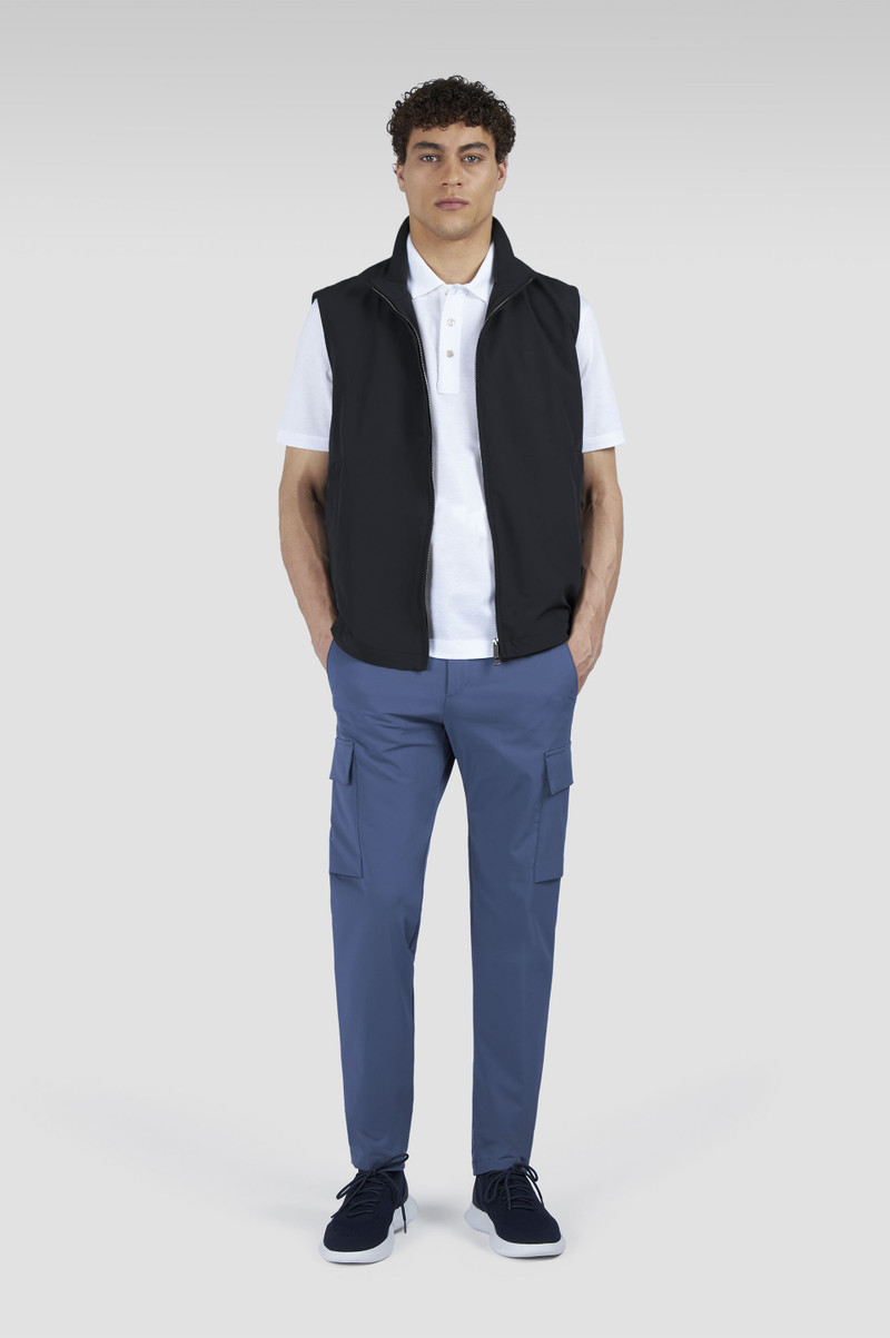 Paul & Shark TYPHOON® RE-4X4 STRETCH VEST WITH SHARK FIN outlook