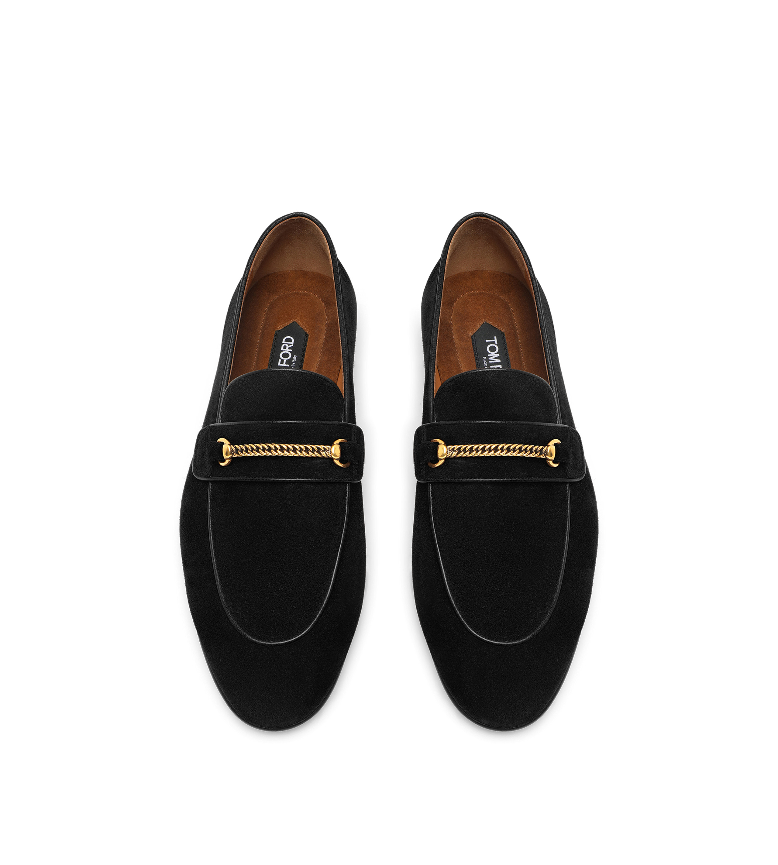 SUEDE LIAM CHAIN LOAFER - 2