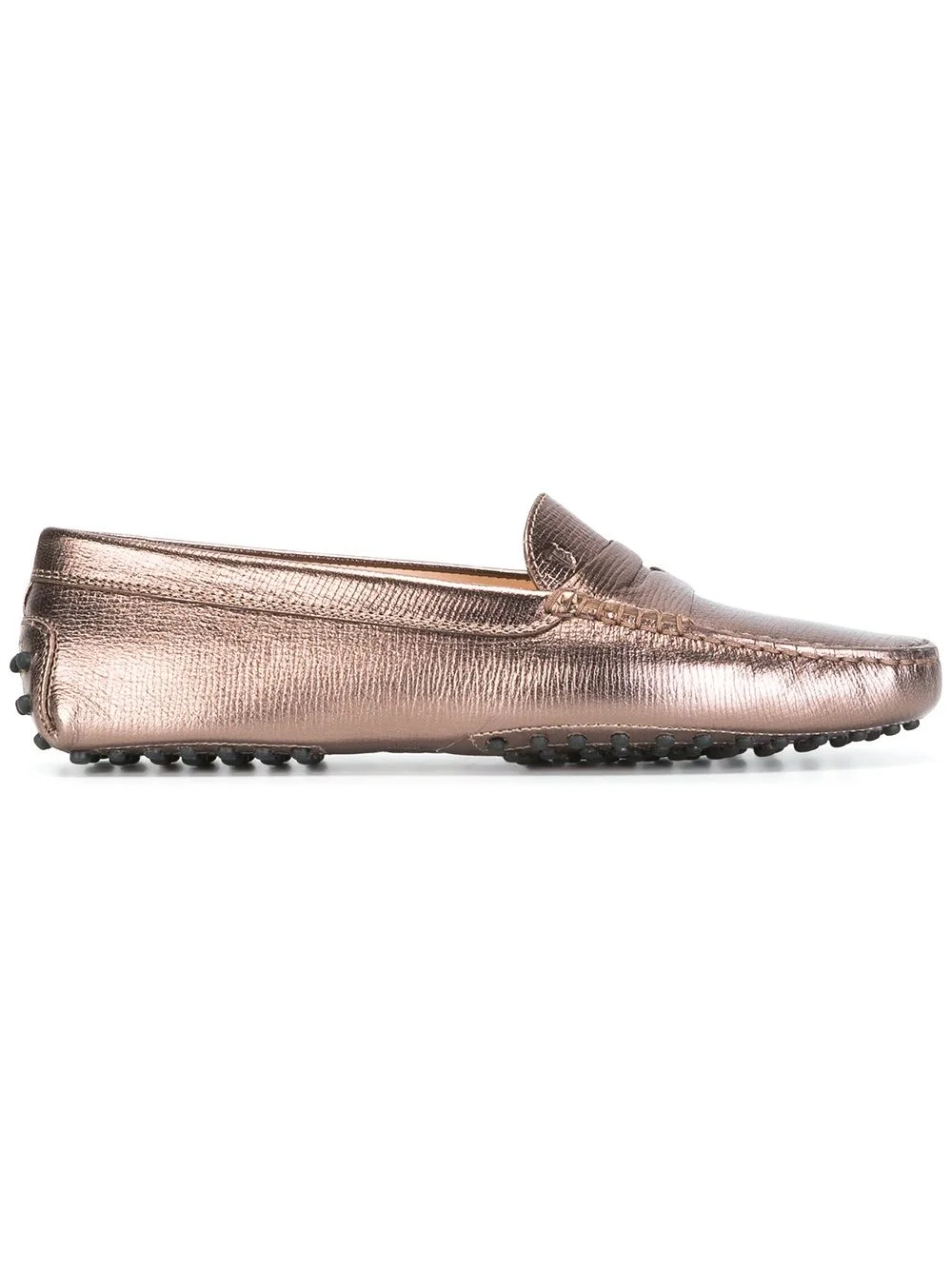 metallic loafers - 1