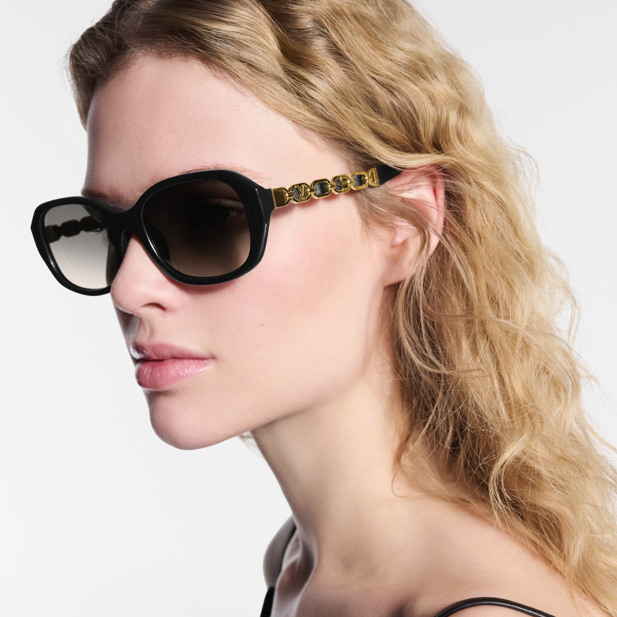 My LV Chain Braided Oval Sunglasses - 5