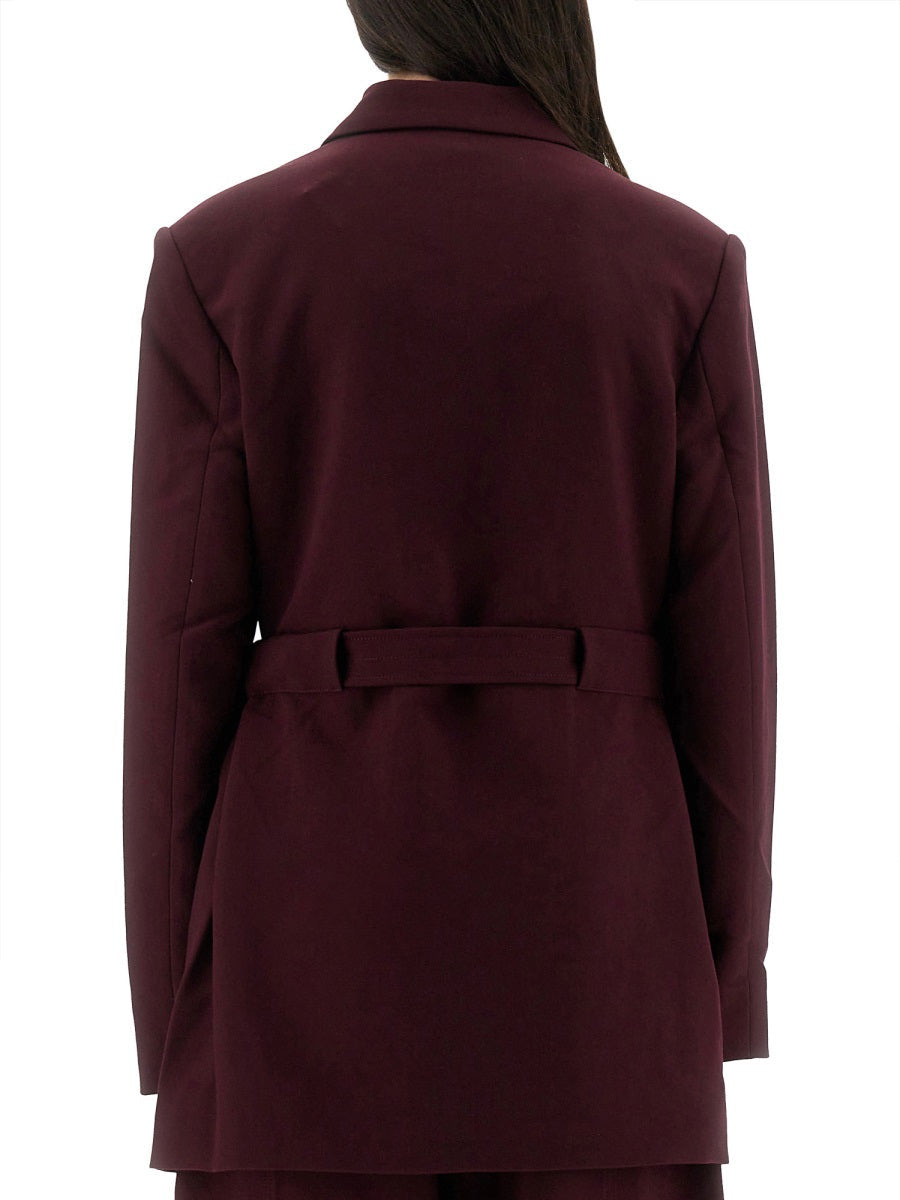 Ganni Women Crepe Blazer - 3