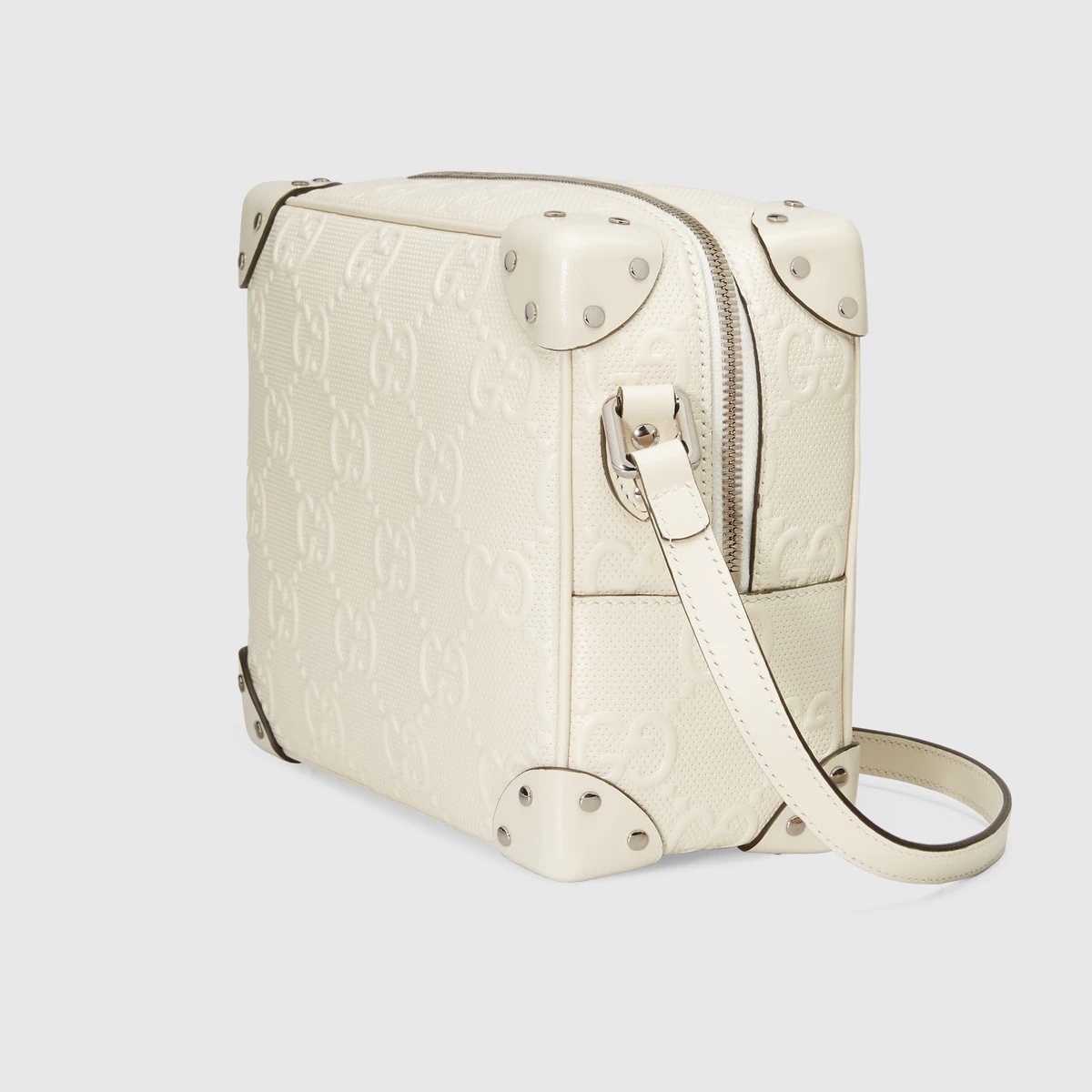 GG embossed shoulder bag - 2