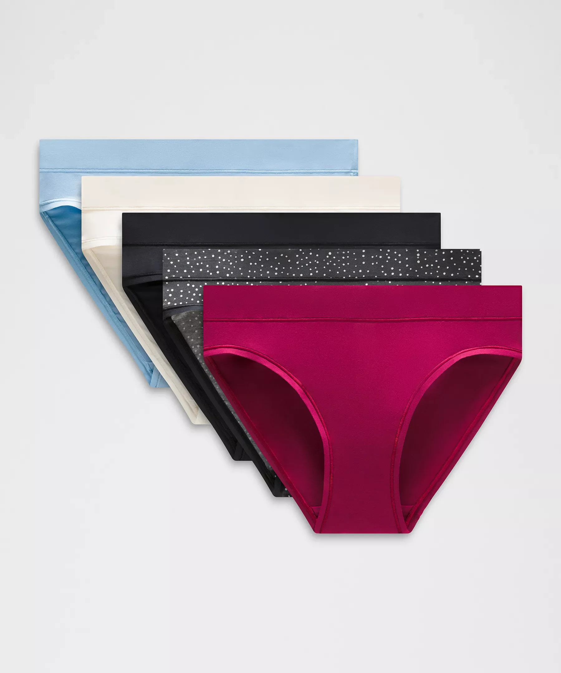 UnderEase Mid-Rise Bikini Underwear *5 Pack - 1