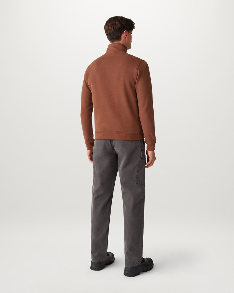 BELSTAFF QUARTER ZIP SWEATSHIRT 4