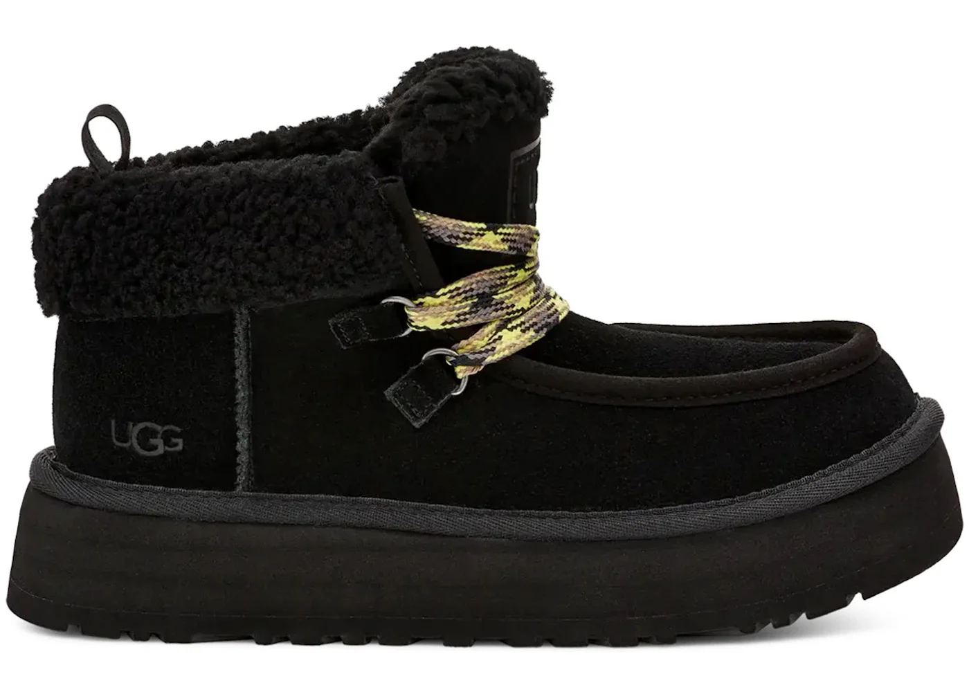 UGG Funkarra Cabin Cuff Boot Black (Women's) - 1