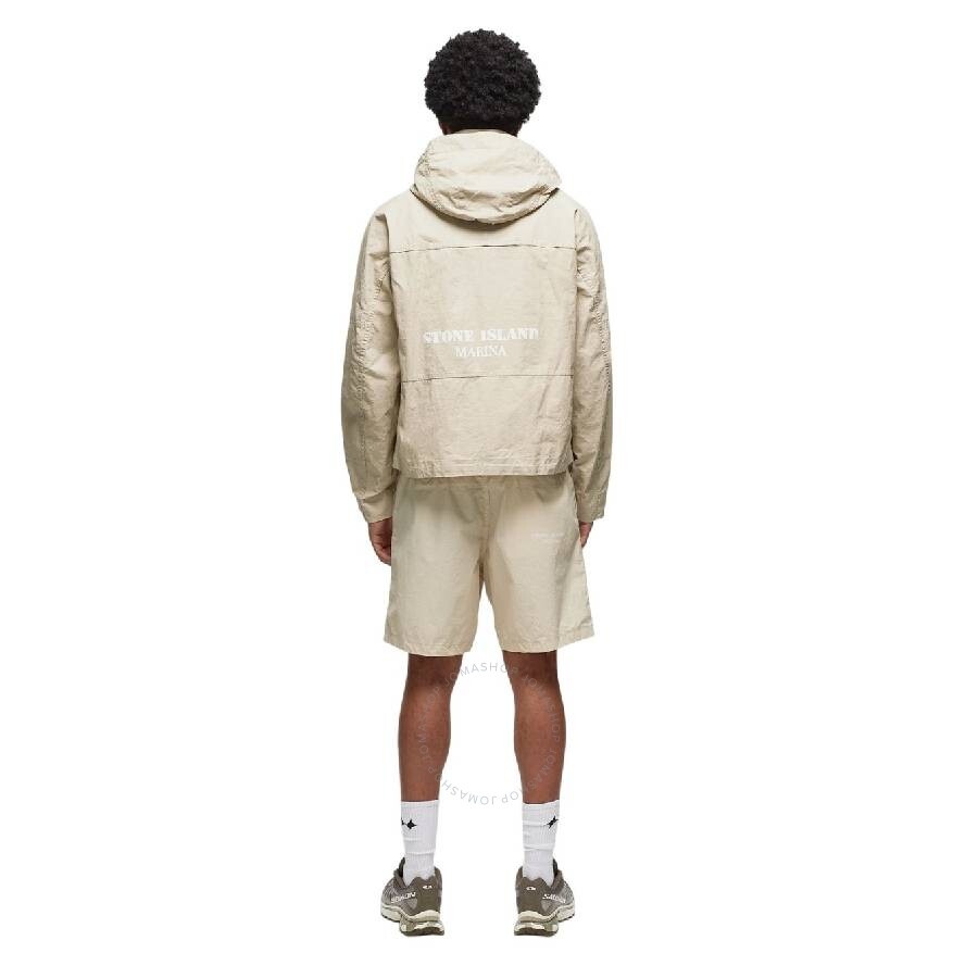 Stone Island Logo-Print Hooded Jacket - 2