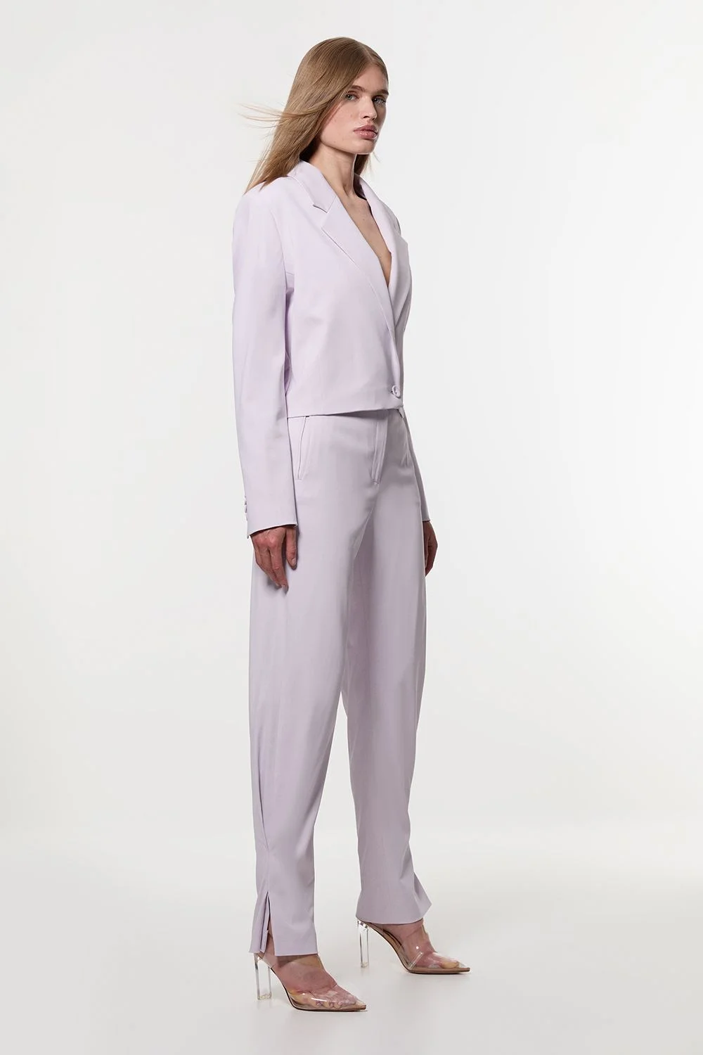 Digital Ophelia Polished Tailored Ankle Detail Trouser - 1