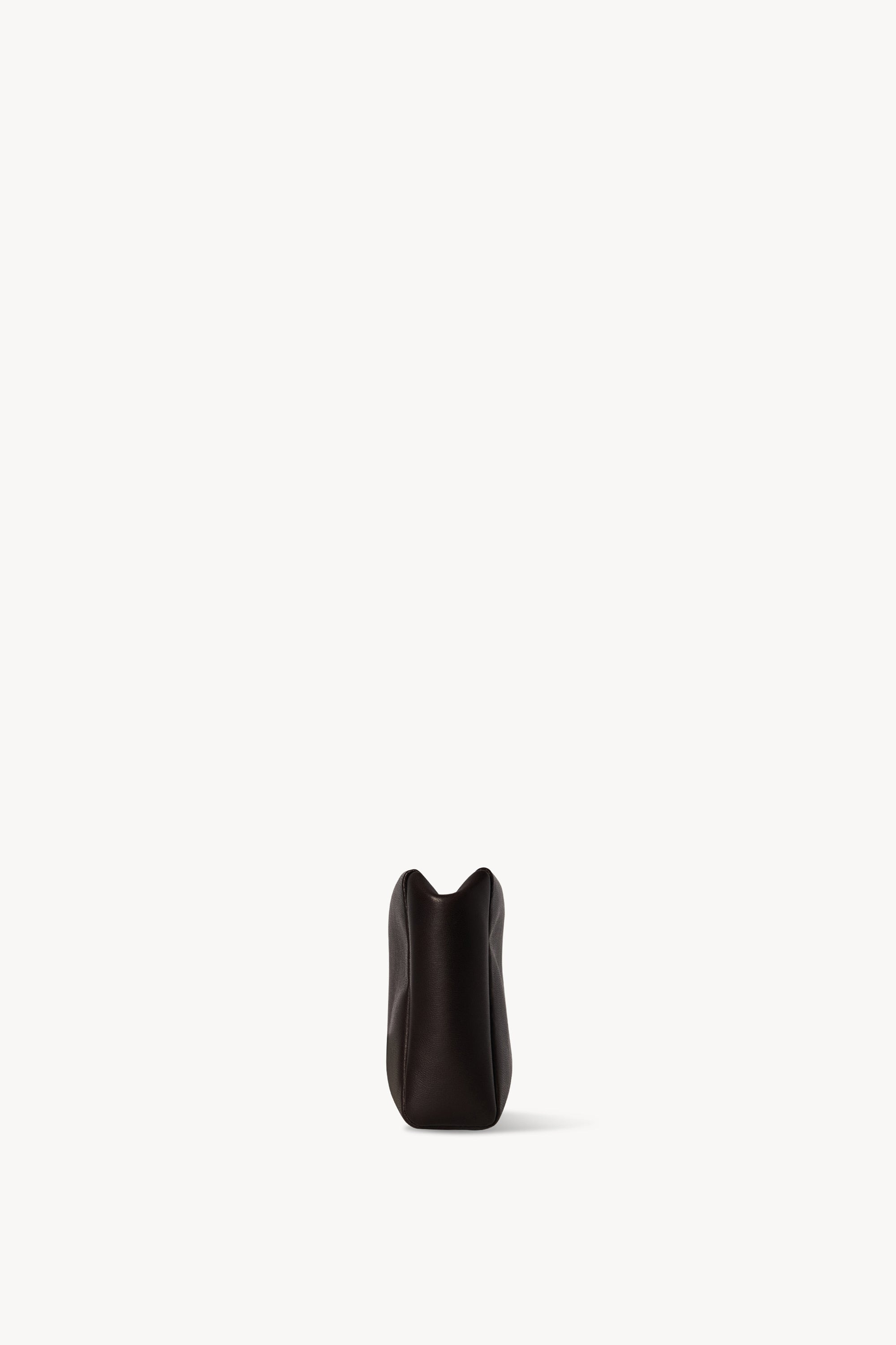 Squared Compact Clutch Bag in Leather - 3
