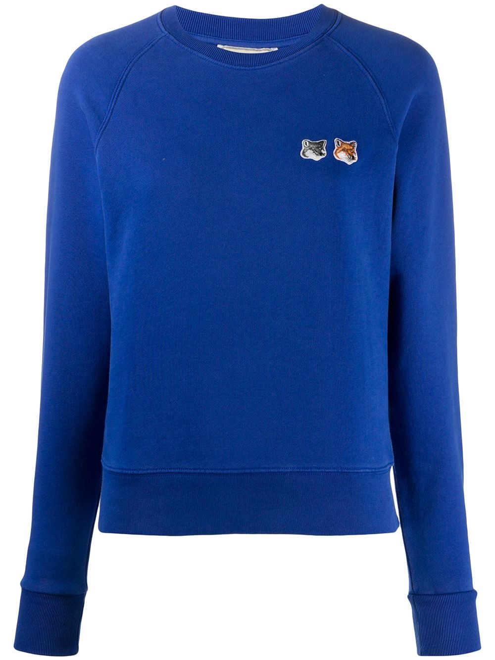 Double Fox patch sweatshirt  - 1