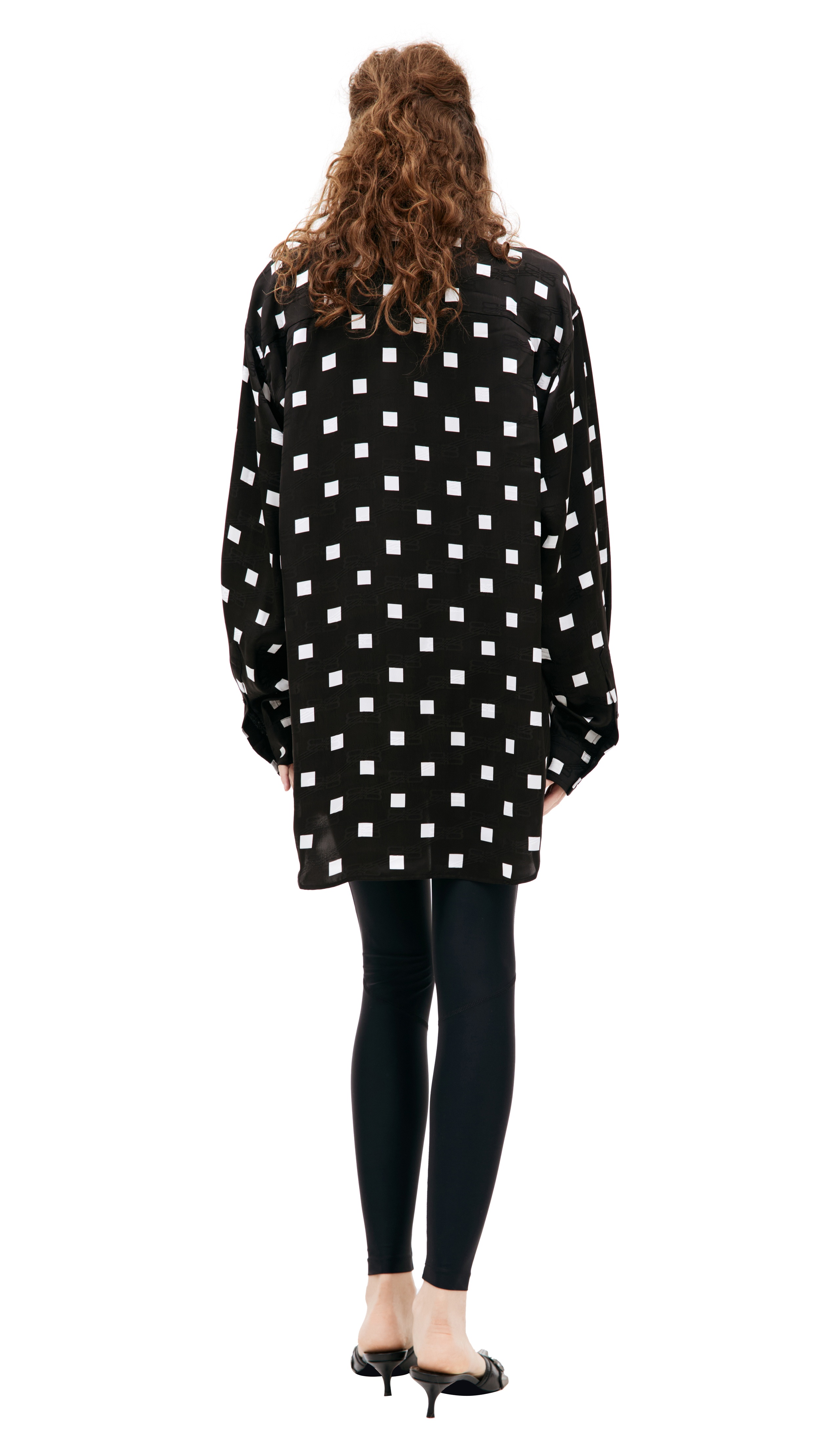 OVERSIZE MONOPRINT SHIRT - 3