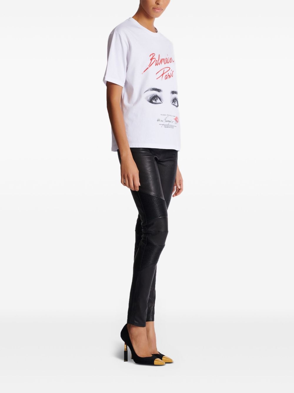 Eyes-print T-shirt - 3