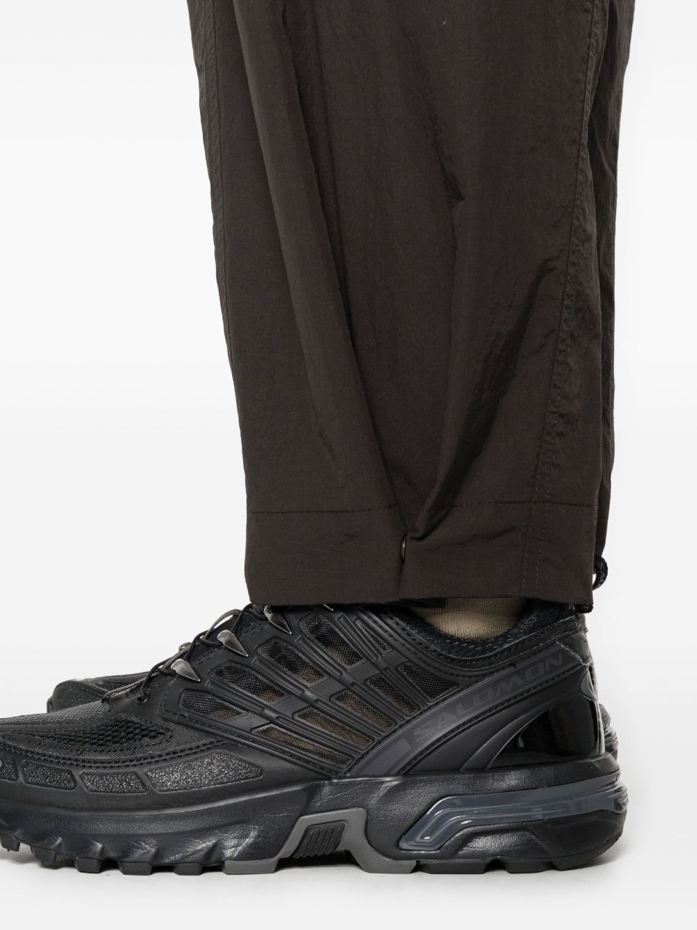 elasticated-waist trousers - 5