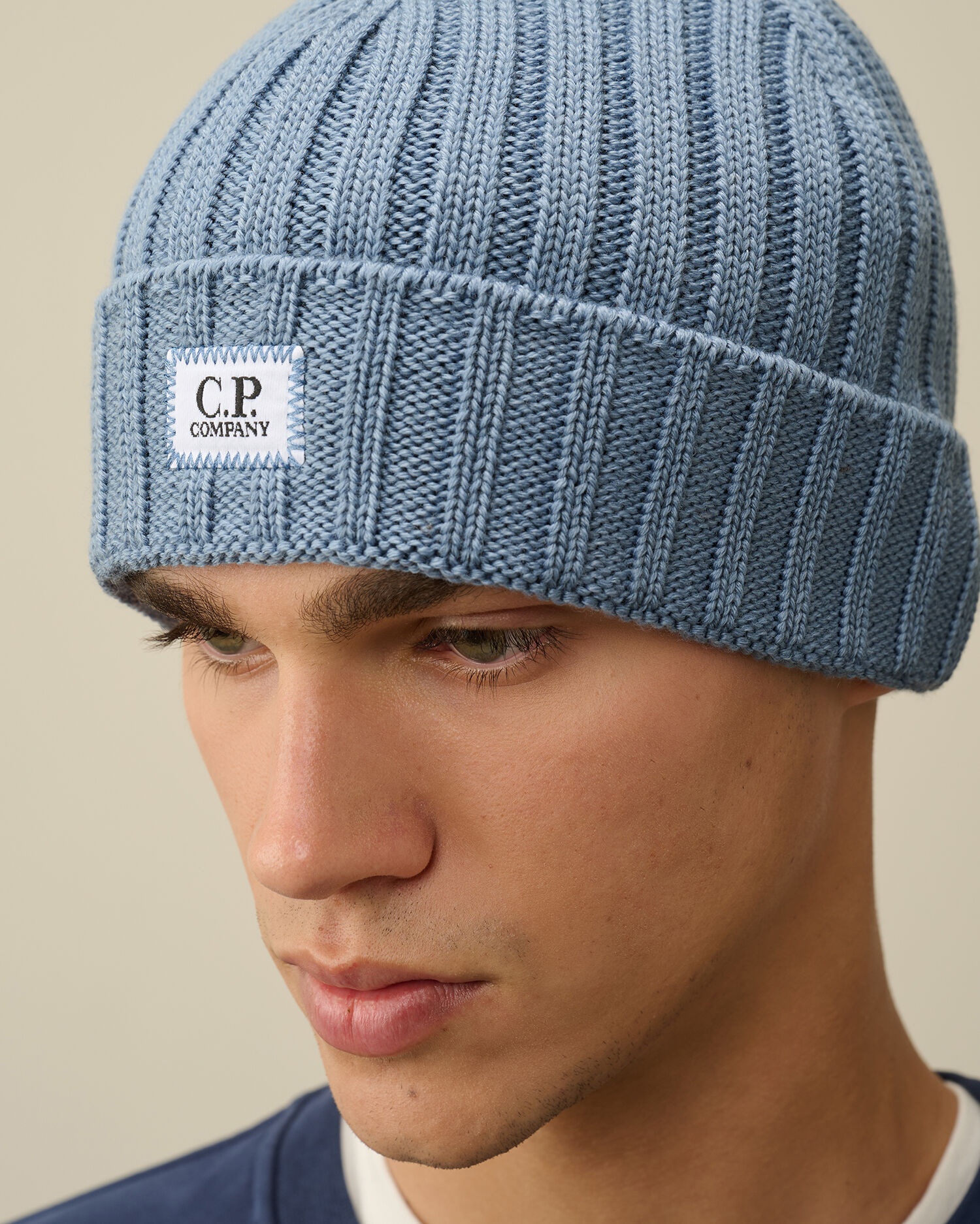 Extra Fine Merino Wool Logo Beanie 4