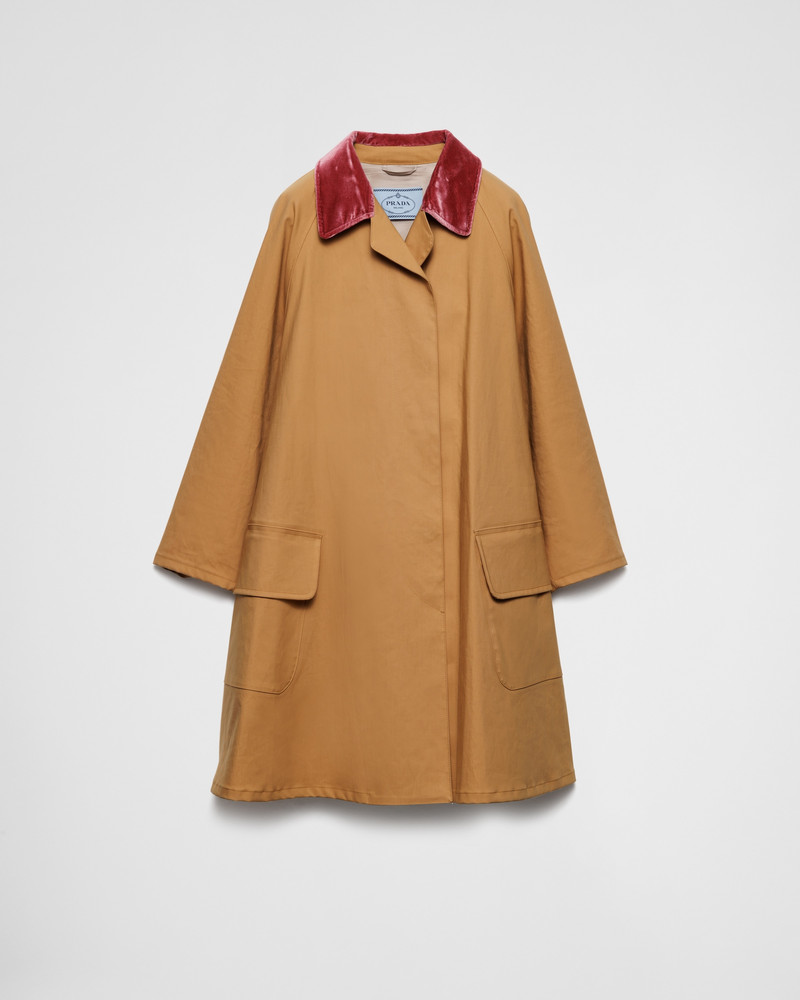 Cotton raincoat - 1