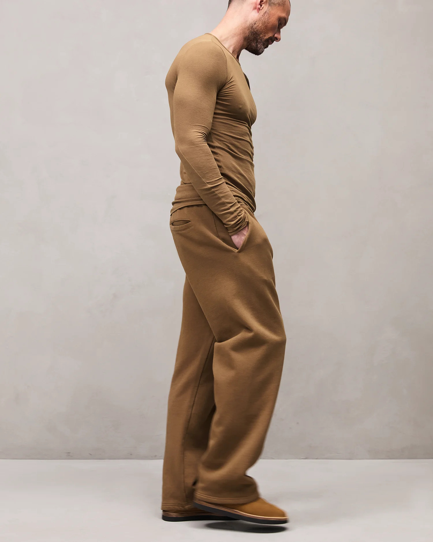 STRAIGHT LEG SWEATPANT DUNE - 5