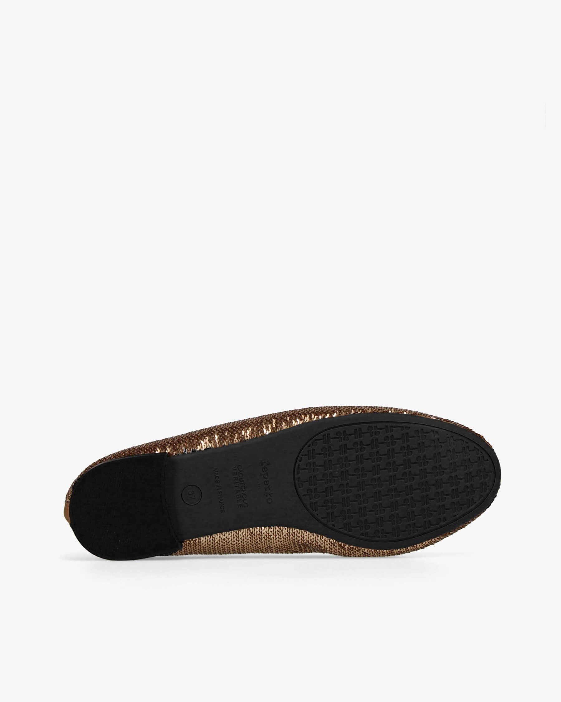 LILOUH RUBBER SOLE BALLET FLATS - 4