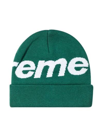 Supreme big logo beanie outlook