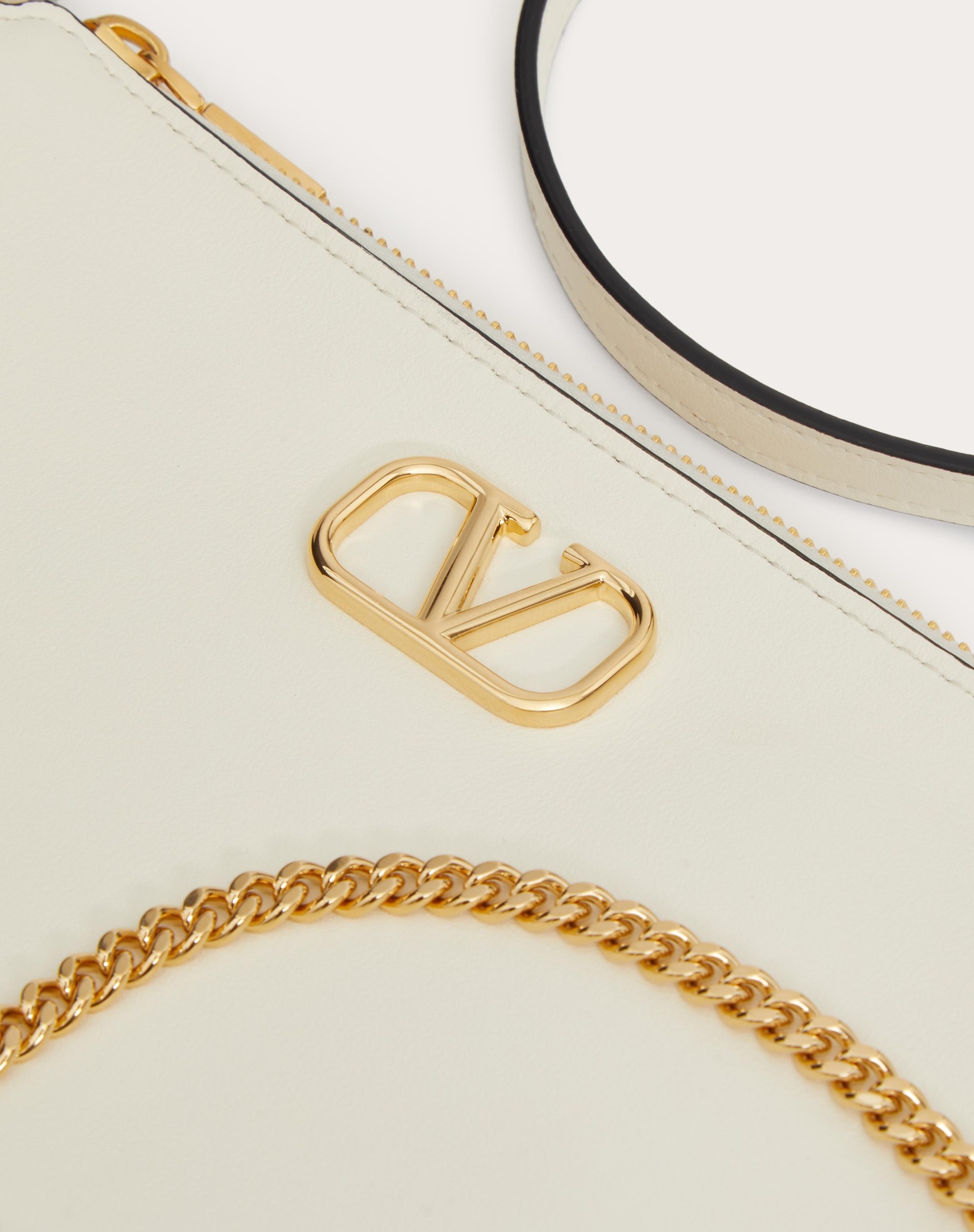 MINI VLOGO SIGNATURE CALFSKIN CROSSBODY BAG - 7