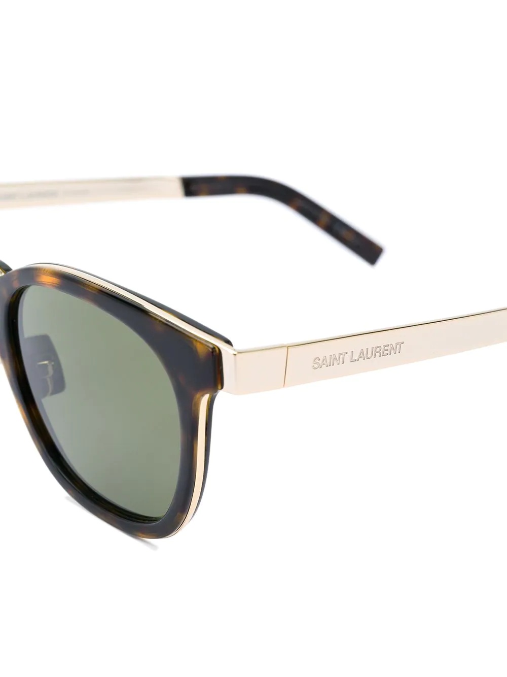 tortoiseshell square sunglasses - 3