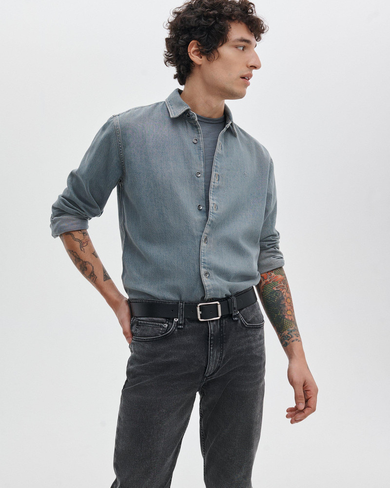 Fit 2 Slim Jeans Cashmere Stretch in Washed Black 4
