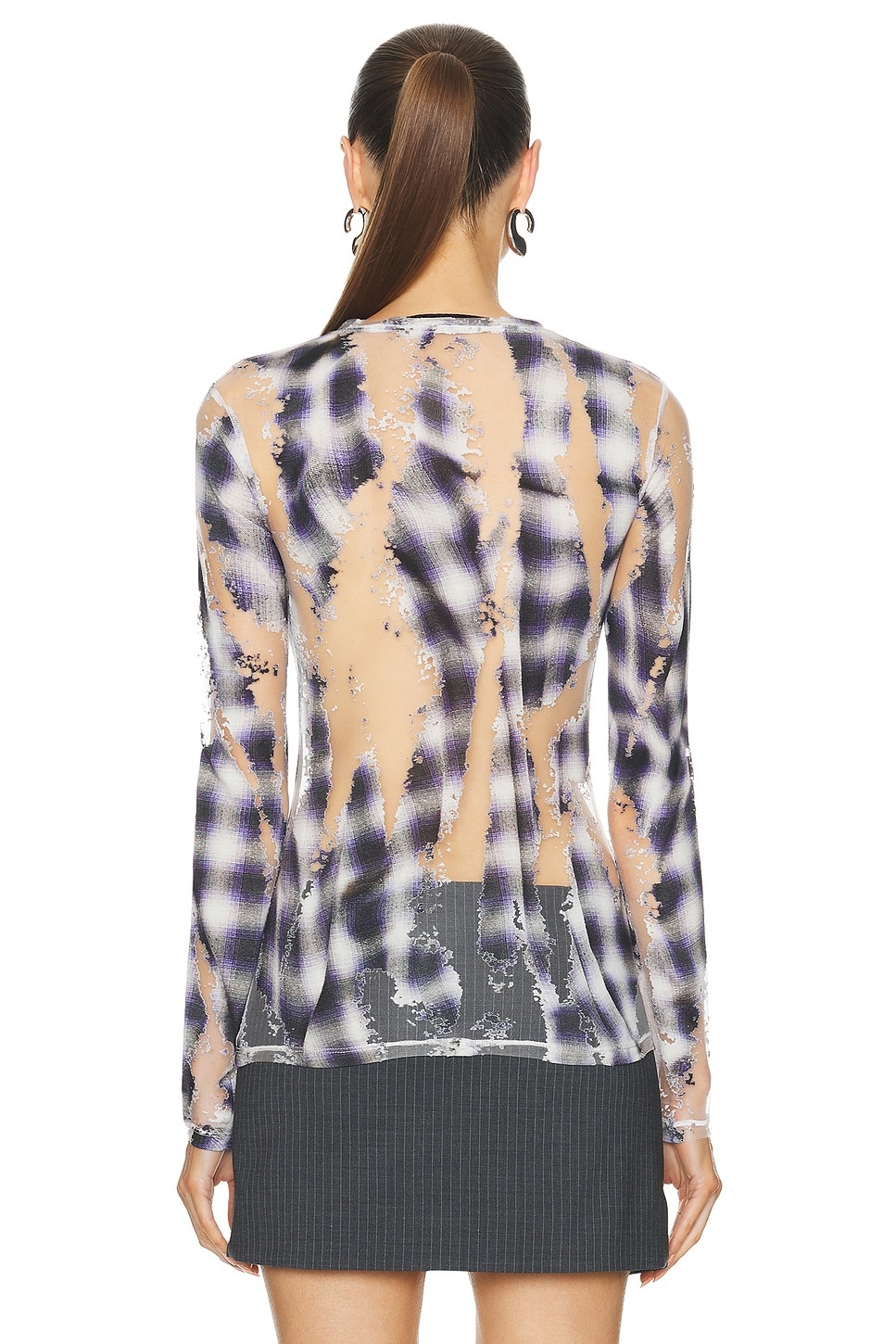Devore Long Sleeve Top - 3